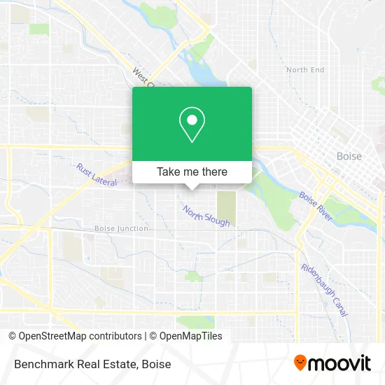 Benchmark Real Estate map