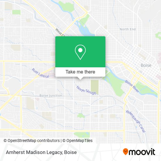 Mapa de Amherst Madison Legacy