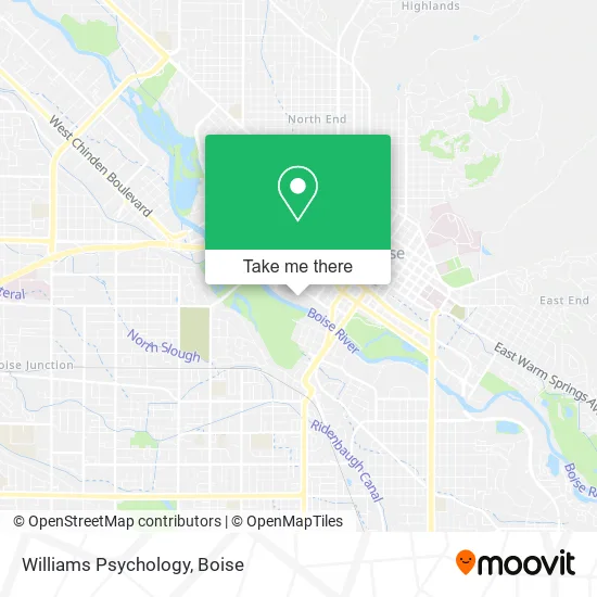Williams Psychology map