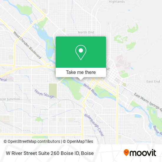 W River Street Suite 260 Boise ID map
