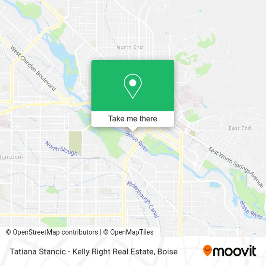 Tatiana Stancic - Kelly Right Real Estate map