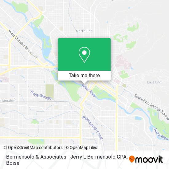 Mapa de Bermensolo & Associates - Jerry L Bermensolo CPA