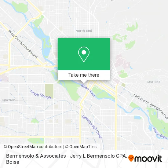 Bermensolo & Associates - Jerry L Bermensolo CPA map