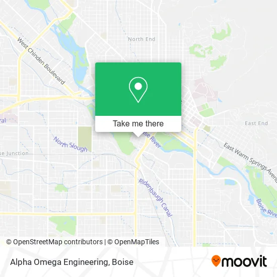 Alpha Omega Engineering map