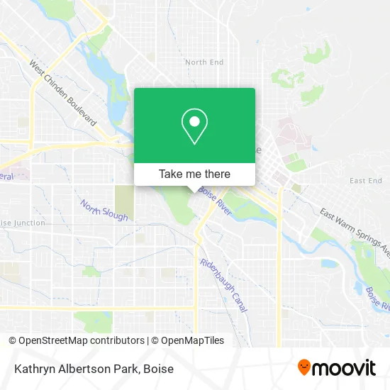 Mapa de Kathryn Albertson Park