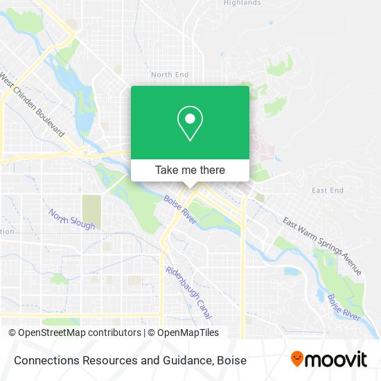 Connections Resources and Guidance map