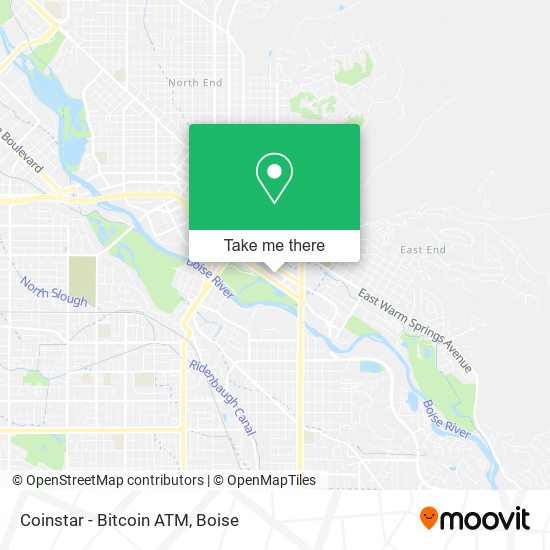 Mapa de Coinstar - Bitcoin ATM