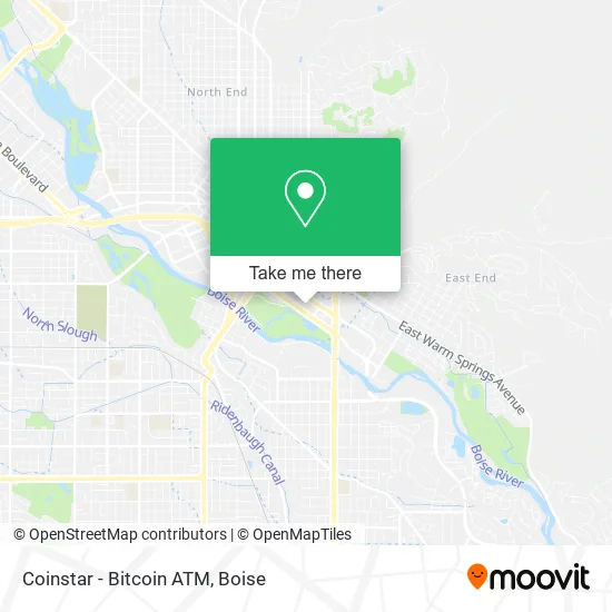 Coinstar - Bitcoin ATM map