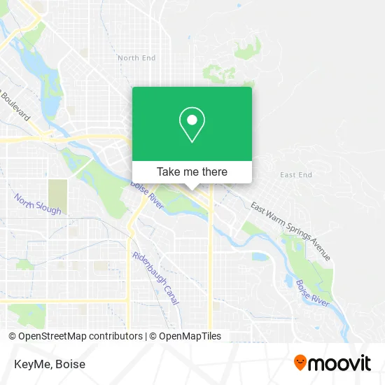 Mapa de KeyMe