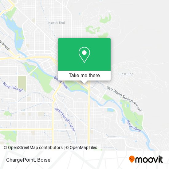 Mapa de ChargePoint