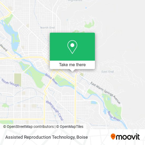 Mapa de Assisted Reproduction Technology
