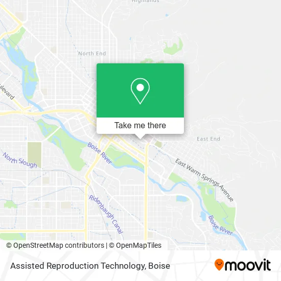Assisted Reproduction Technology map