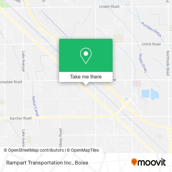 Rampart Transportation Inc. map