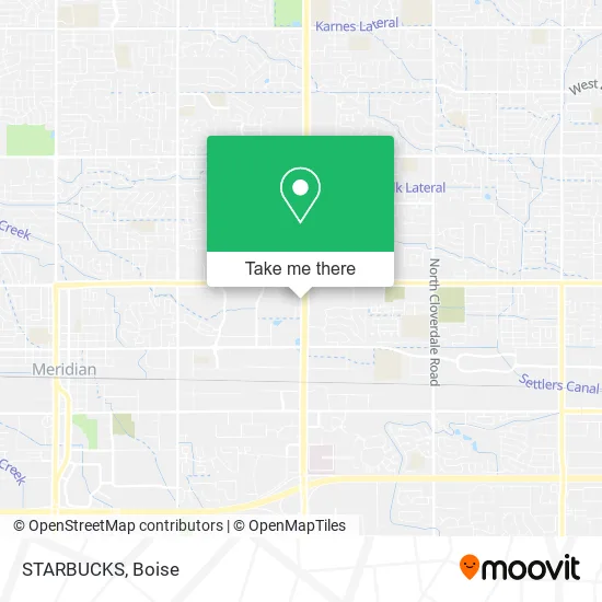 STARBUCKS map