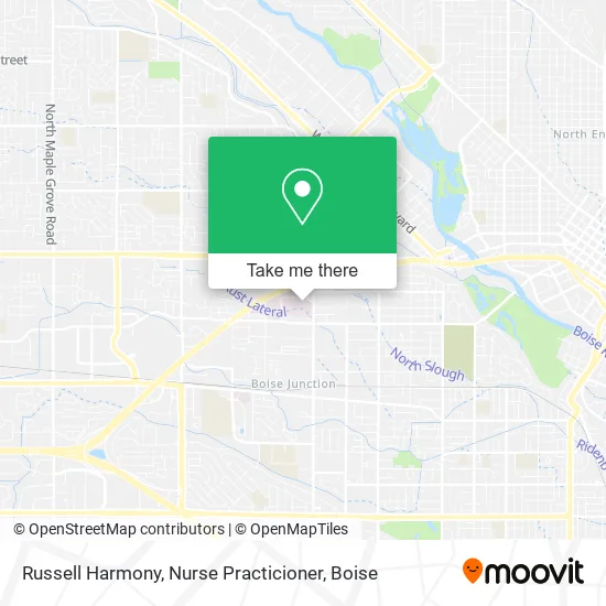 Mapa de Russell Harmony, Nurse Practicioner