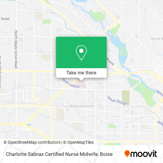 Charlotte Salinas Certified Nurse Midwife map