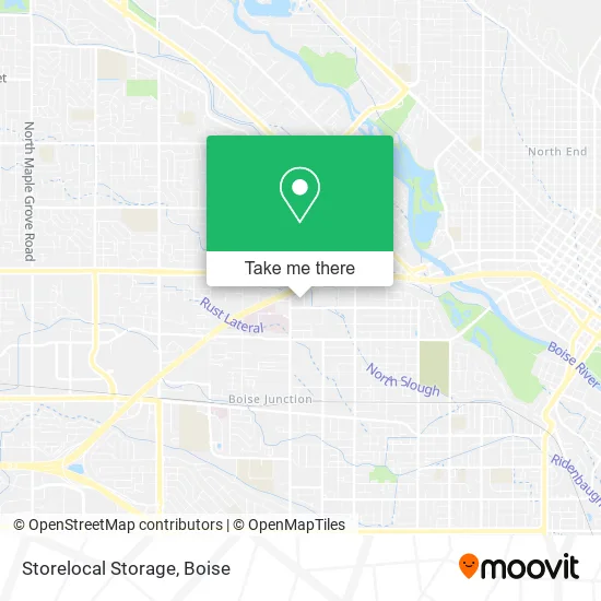 Mapa de Storelocal Storage