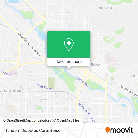 Tandem Diabetes Care map