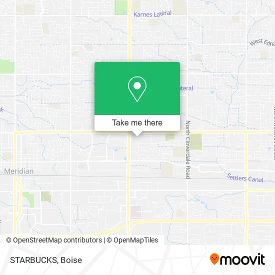 STARBUCKS map