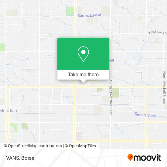 VANS map