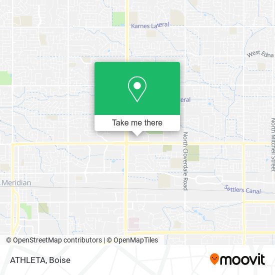 ATHLETA map