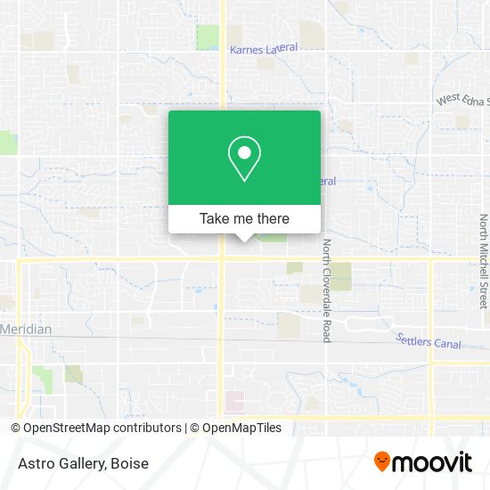 Mapa de Astro Gallery