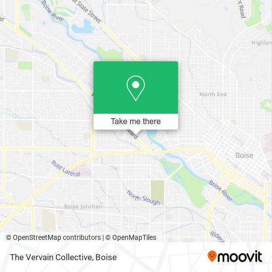 The Vervain Collective map