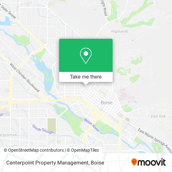 Mapa de Centerpoint Property Management