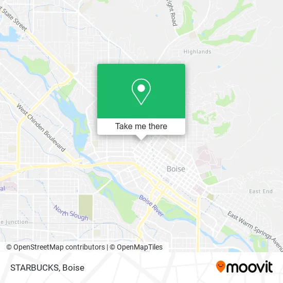 Mapa de STARBUCKS