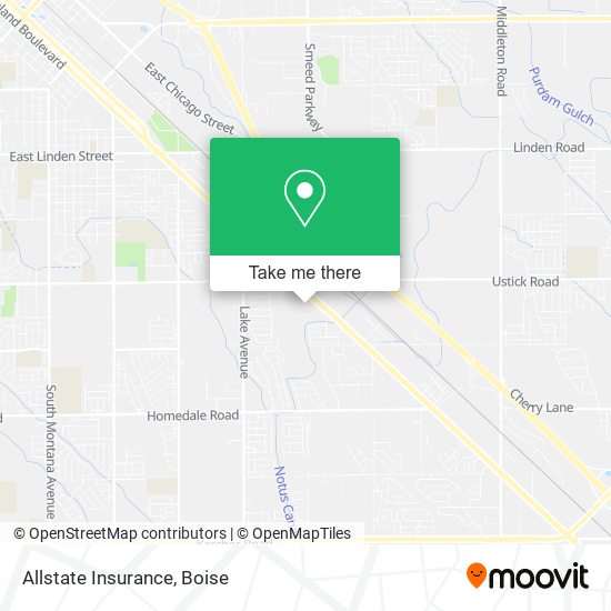 Allstate Insurance map