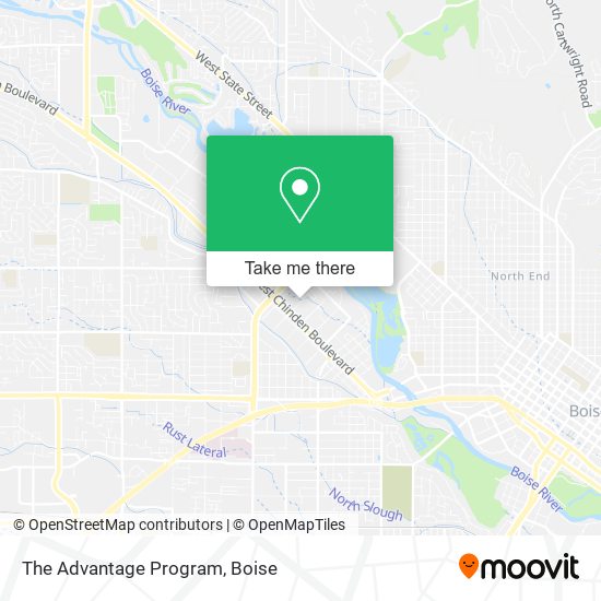 The Advantage Program map