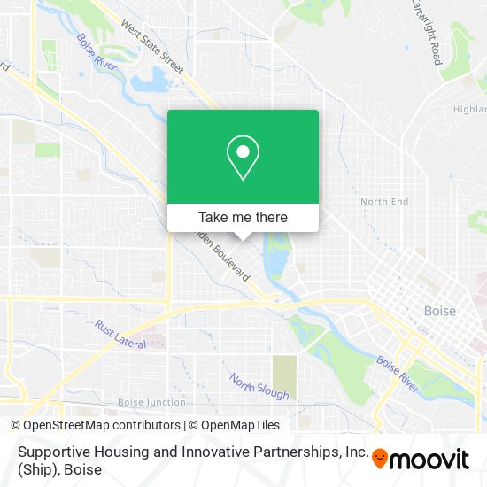 Mapa de Supportive Housing and Innovative Partnerships, Inc. (Ship)