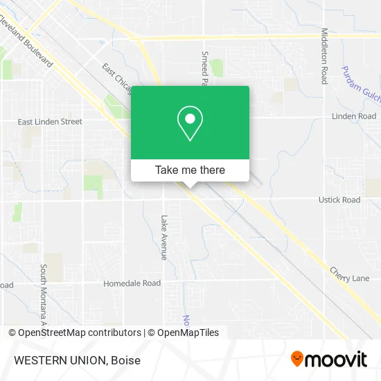 Mapa de WESTERN UNION