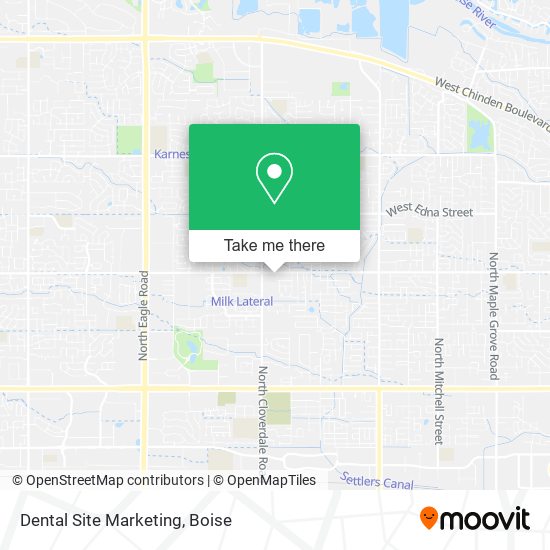 Dental Site Marketing map