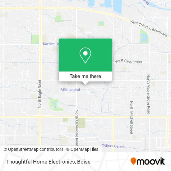 Thoughtful Home Electronics map