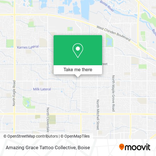 Amazing Grace Tattoo Collective map