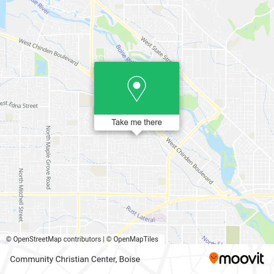 Community Christian Center map