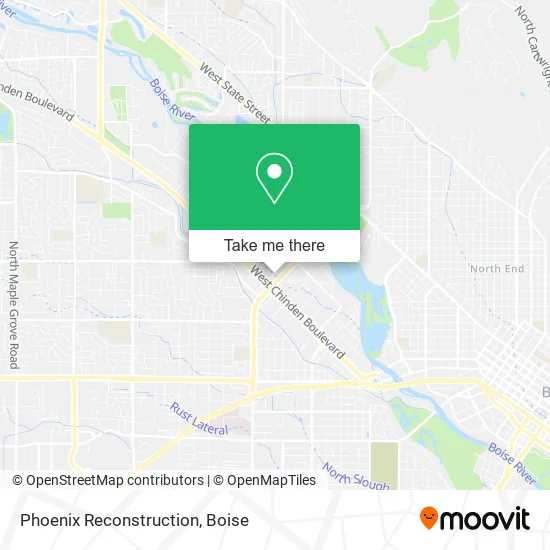 Phoenix Reconstruction map