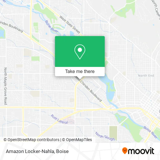 Amazon Locker-Nahla map