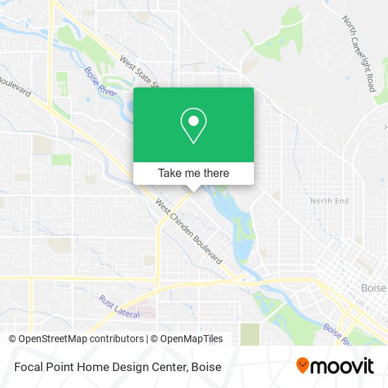 Mapa de Focal Point Home Design Center