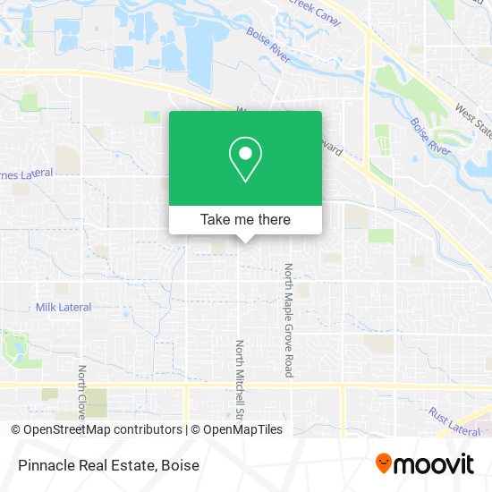 Pinnacle Real Estate map