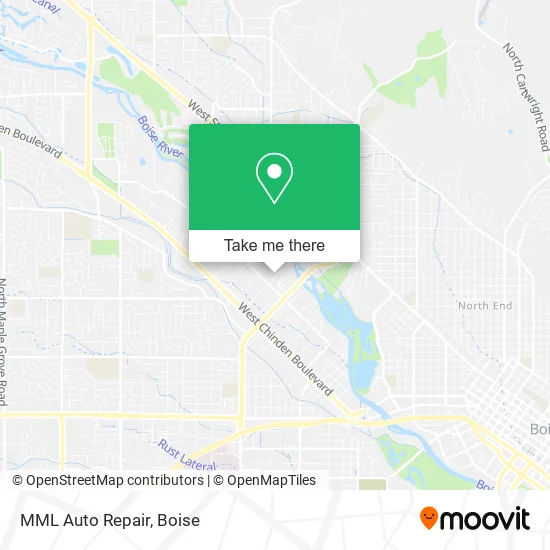 MML Auto Repair map