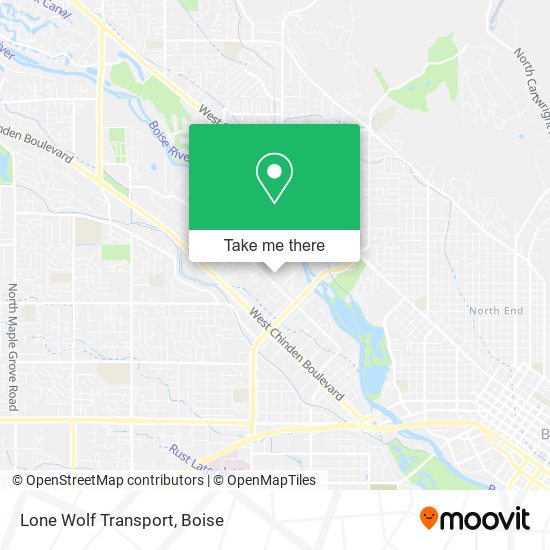 Mapa de Lone Wolf Transport