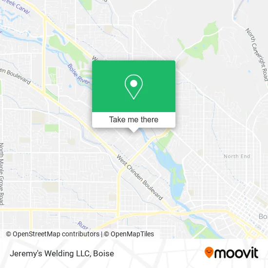 Jeremy's Welding LLC map