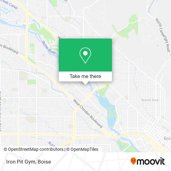 Mapa de Iron Pit Gym