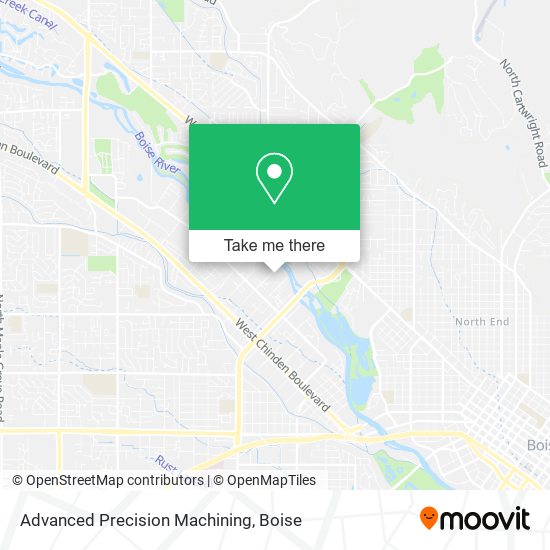 Advanced Precision Machining map