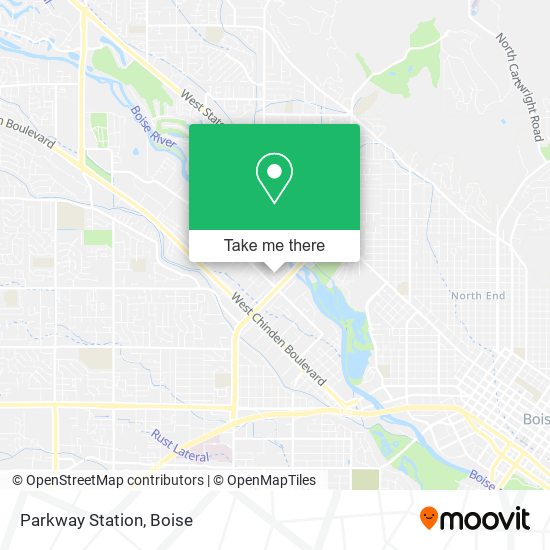 Mapa de Parkway Station