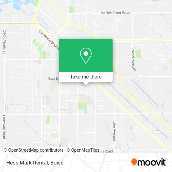Hess Mark Rental map