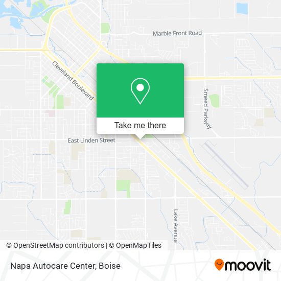 Mapa de Napa Autocare Center