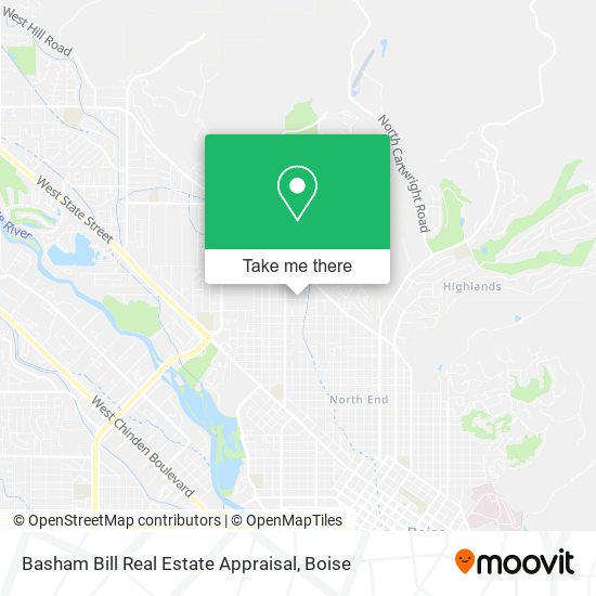Basham Bill Real Estate Appraisal map